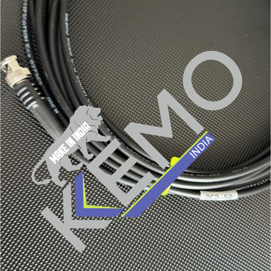 Kemo 2C2-50 - 5m RG58 BNC cable assembly