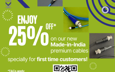 Kemo connects India: Get 25% off* on our new Made-in-India premium cables