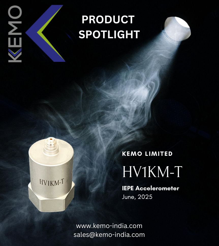 Product Spotlight for June Kemo IEPE Accelerometer HV1KM-T